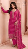 Kuleesh Swarnaa Colourplus By Vinay Dola Jacquard Embroidery Wedding Salwar Suit Wholesale Market